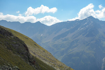 Obraz premium Wandern in den österreichischen Alpen