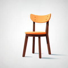 armchair isolated on white background