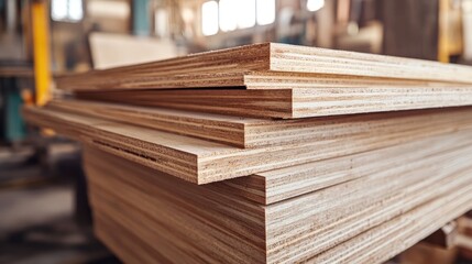 Industrial Woodworking Shop for Plywood Production