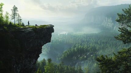 Solitude on the Clifftop