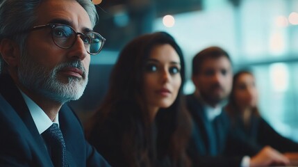 Diverse coworkers brainstorming and planning business strategies in a modern boardroom, emphasizing teamwork