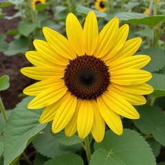 Obraz premium sunflower in the garden