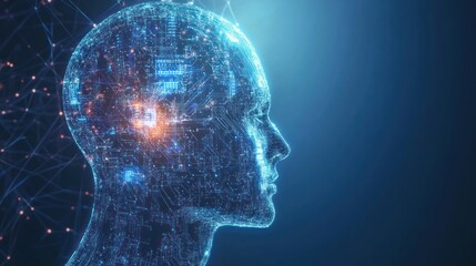 Digital Mind: Artificial Intelligence Concept