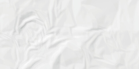 White crumpled paper texture . White wrinkled paper texture. White paper texture . White crumpled and top view textures can be used for background of text or any contents .