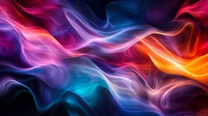 Obraz premium Abstract, swirls, colors, blue, pink, gold, flowing, movement, vibrant, design, art, background, texture, light, patterns, wave, energy, colorful, modern, dynamic, visual, captivating, glossy, fluid
