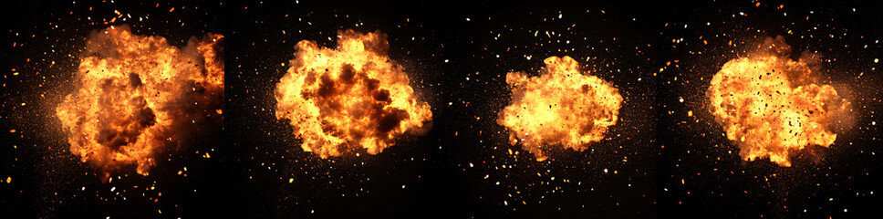 Fire Explosion Set.