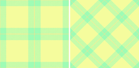 Tartan seamless pattern of fabric texture check with a plaid textile vector background. Set in rainbow colors for wide grid paper.