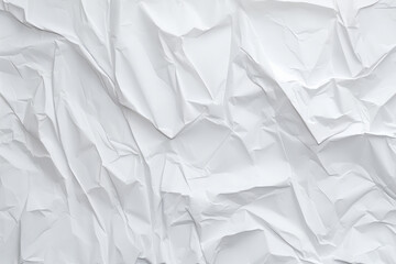 Fototapeta premium Processed collage of crumpled white paper sheet texture. Background for banner, backdrop or texture