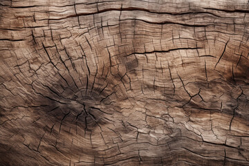 Processed collage of cracked wooden log surface texture. Background for banner, backdrop