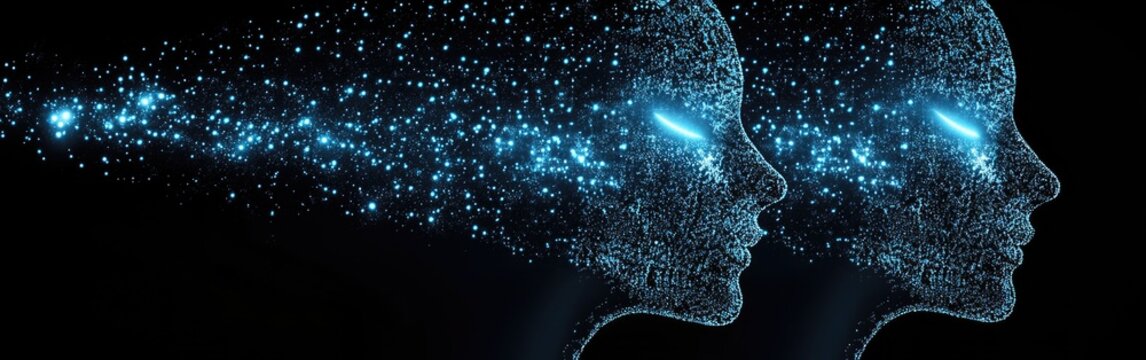 Multiethnic IT specialists collaborate to analyze AI-related cyber security threats in real-time