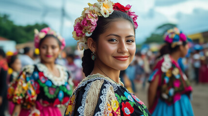 woman in traditional costume