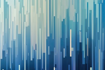 Sky Blue Pixelated Soundscape Background with Gradient Airy Texture
