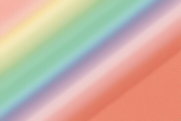 Pastel Rainbow Gradient Background with Mint Noise Texture and Soft Coral Pink Effects