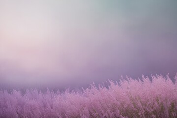 Obraz premium Dreamy Lavender and Blush Pink Gradient Background with Soft Textured Noise