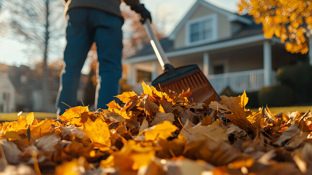 Autumn Leaves Cleanup.