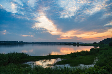 Obraz premium 千葉 早朝の手賀沼