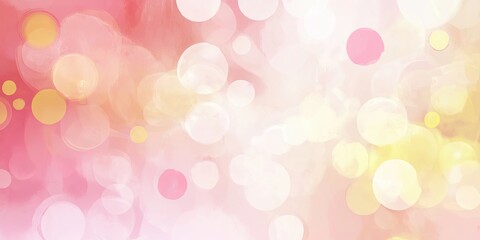 Naklejka premium Abstract Colorful Bokeh Background with Soft Lights