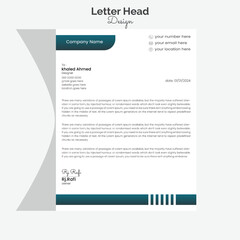 simple business letterhead design