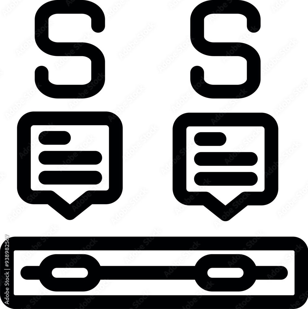Poster representation of blockchain technology connecting secure data storage with synchronization