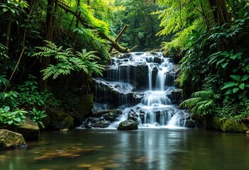 waterfall in the forest