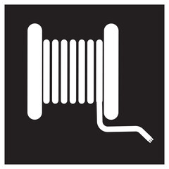 cable roller icon design