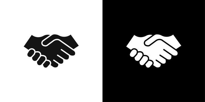 fair trade icon Flat fill set collection