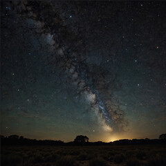 Fototapeta premium sky with stars