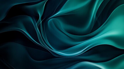 Obraz premium Black blue and green abstract texture background with a color gradient Features a dark matte elegant design with space for additional elements