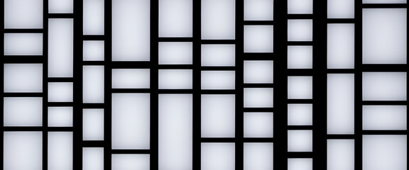 illustrazione con elementi geometrici a tema astratto surreale