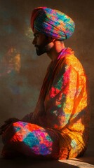 Obraz premium Turban Sikh Temple Sikhism Religion Spiritual Symbol