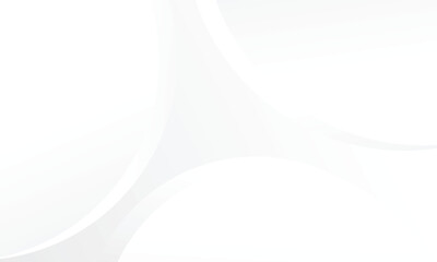 Abstract White and grey curve background. Vector illustration
