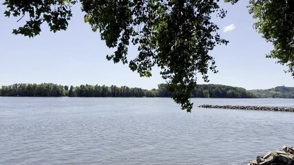 Rhine landscape near Geisenheim