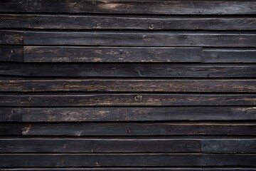 Obraz premium Dark Rustic Wooden Plank Wall Texture Background