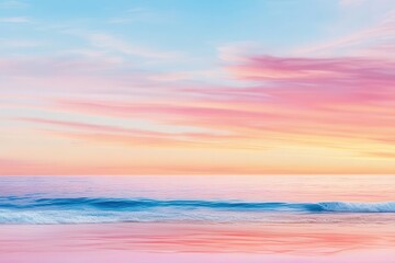 Obraz premium Abstract background with flowing, pink and orange fabric.