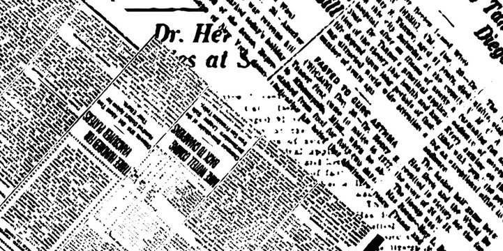 Rough vector background abstract grunge texture old vintage newspaper. Vector white and black newspaper paper grunge pattern old aged texture.
