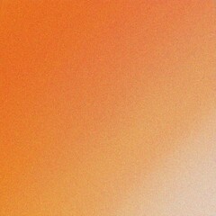 Fototapeta premium Orange color grainy noisy color gradient background, texture effect, poster header banner design backdrop 