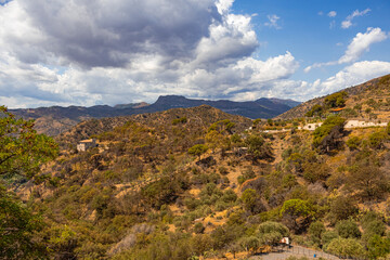 landscape in the mountains