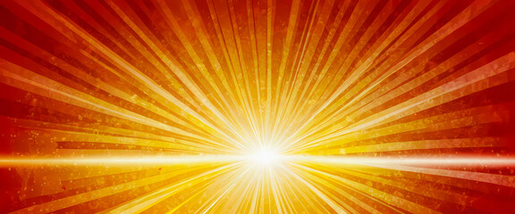 Fototapeta premium Sunray effect background with contrasting coloured.alternating rays radiate outward, creating a dynamic, energetic pattern.