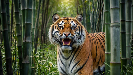 tiger in wild