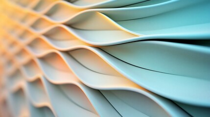 Abstract Wavy Pattern.