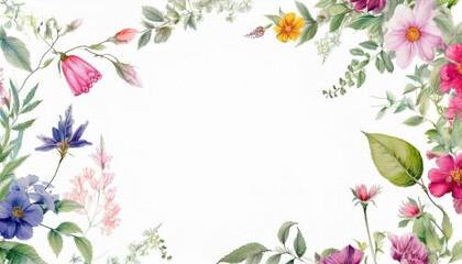 background with flowers
