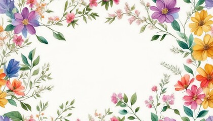 background with flowers