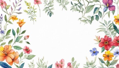 background with flowers