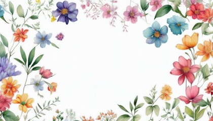 background with flowers