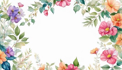background with flowers