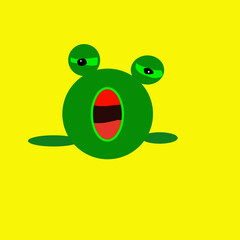 green frog