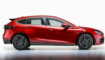 Fototapeta premium red sports car auto, automobile, vehicle, sport, luxury, transport