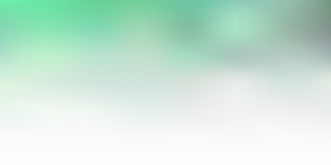 Dark green vector abstract blur layout.