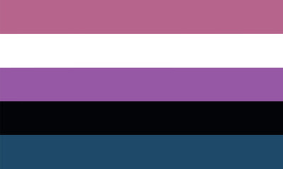 Obraz premium Genderfluid flag