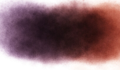 Abstract colorful grainy gradient texture overlay, empty space, noise texture effect, grungy texture, paint stains texture, realistic cutout on transparent background